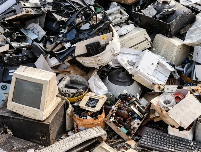 Cables, wiring and electrical components in e-waste stream