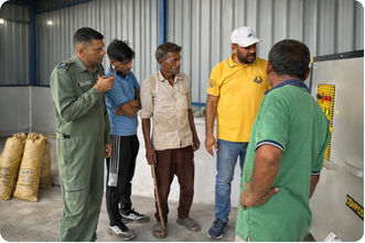 Air Force Station — Decentralised Composting — COMPOSTO project