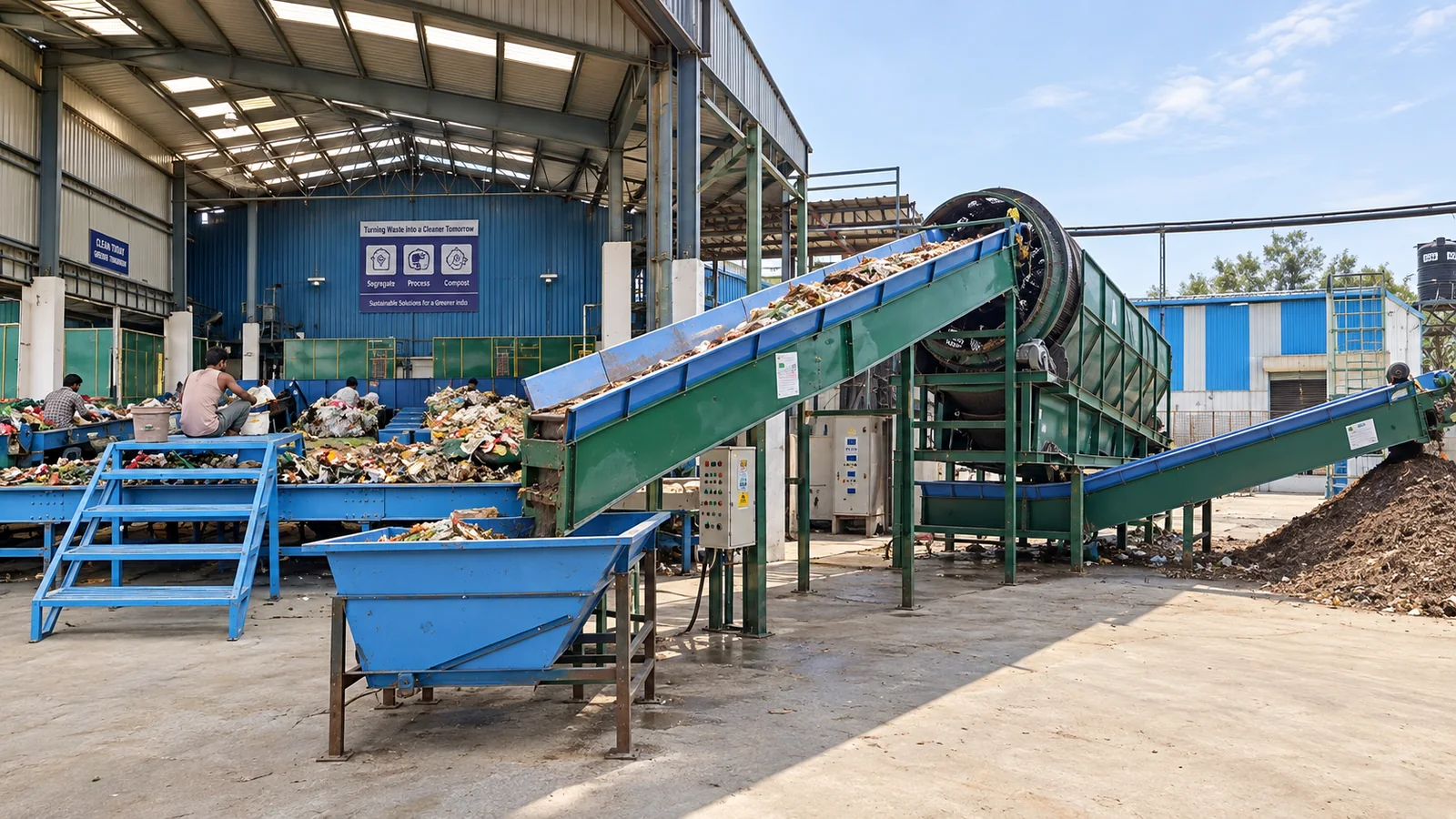 Municipal Solid Waste turnkey waste project solution