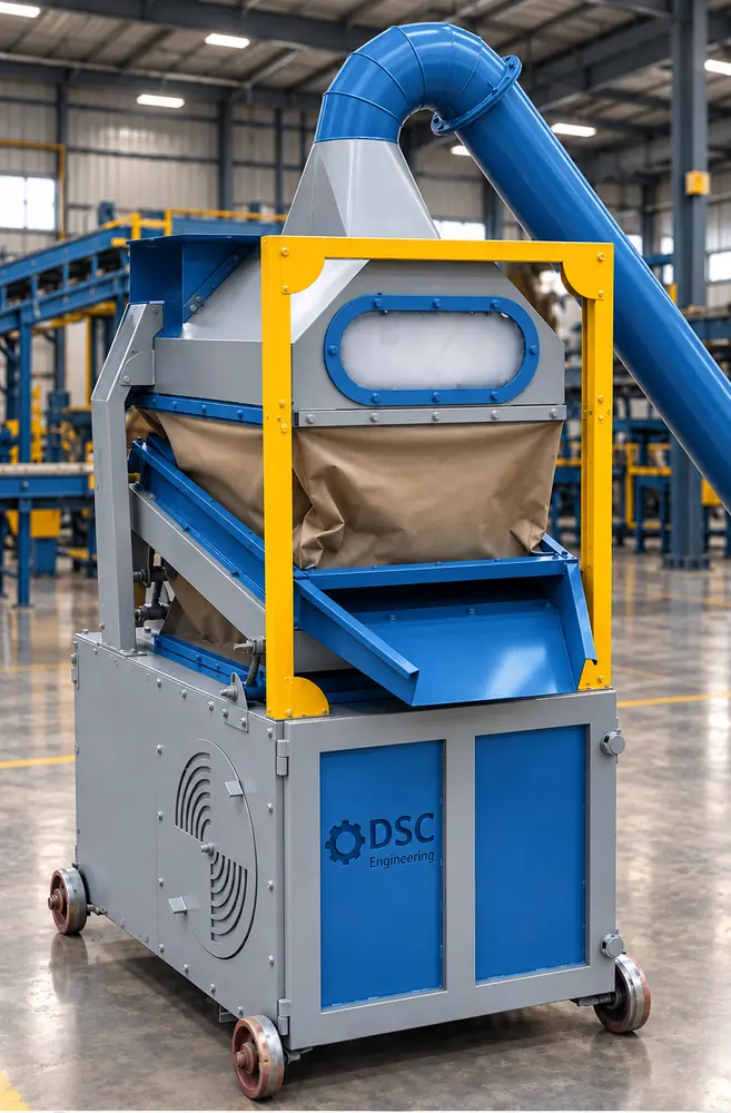 Air density separator