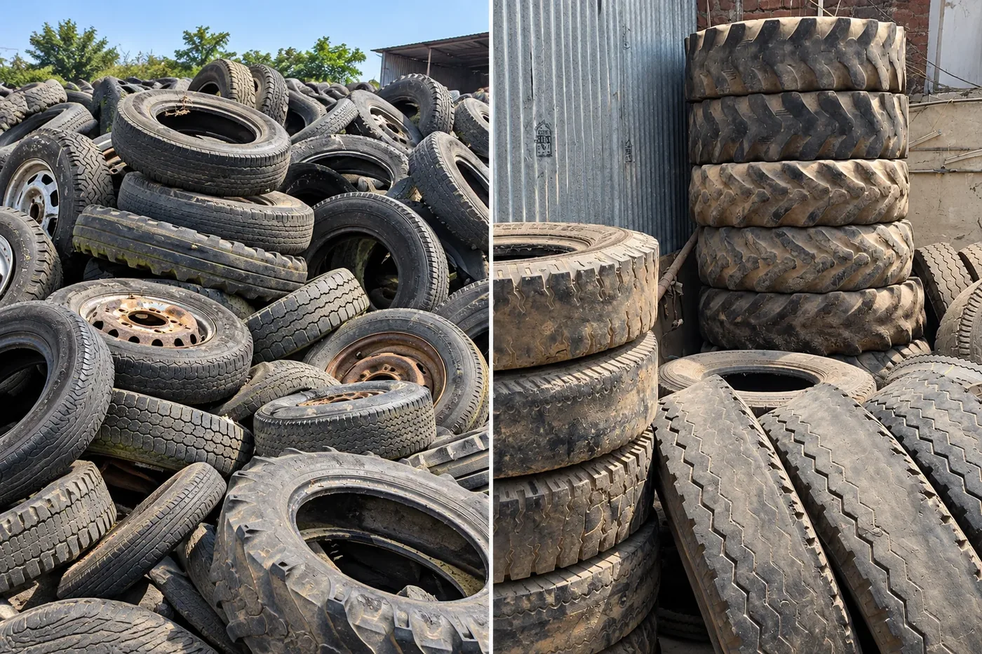 Scrap Tyres turnkey waste project solution