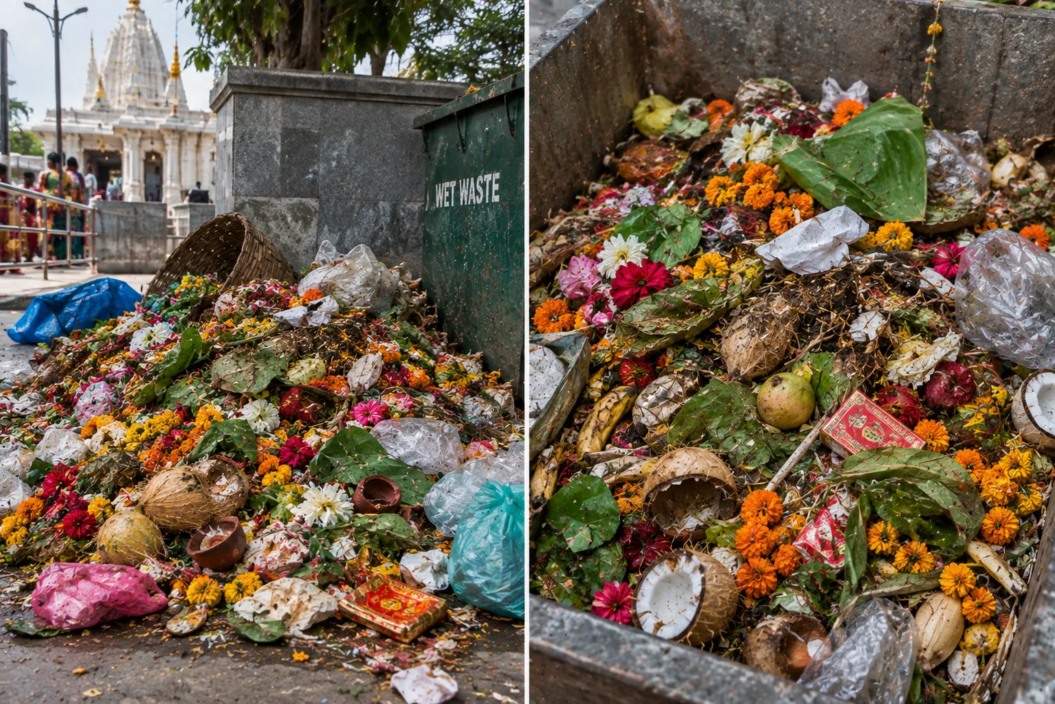 Temple waste management turnkey project solution