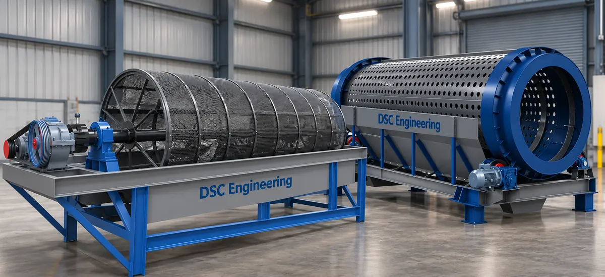 Waste screening systems